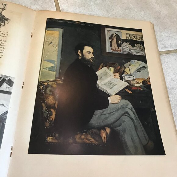 Metropolitan Musuem of Art Library Great Painters Manet Abrams Book 1953 Plates - Picture 3 of 9